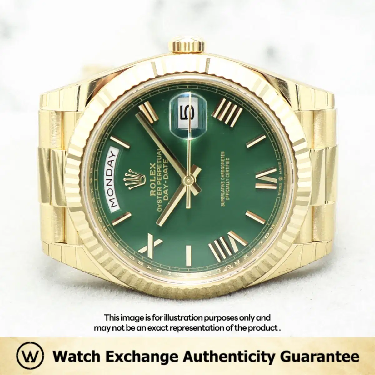 Rolex Daydate 228238 Green