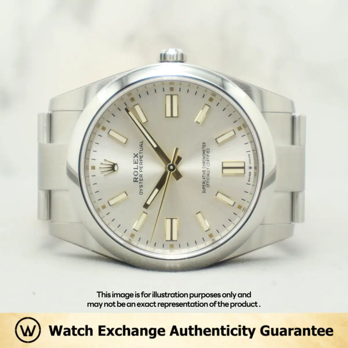 Rolex Oyster Perpetual 124300 Silver