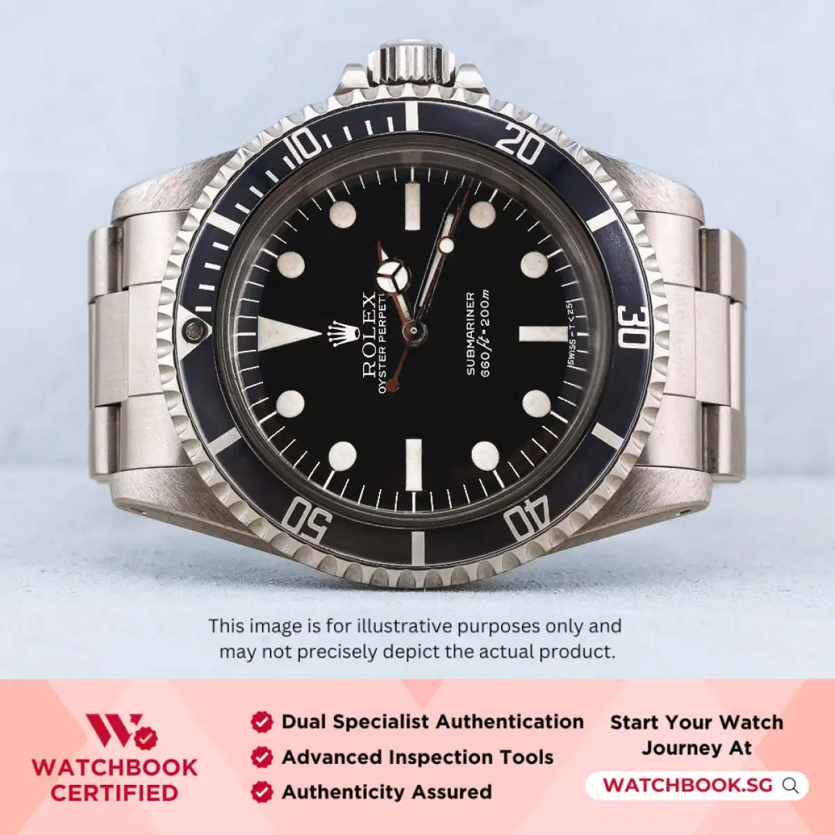 Rolex Submariner 5513 Black