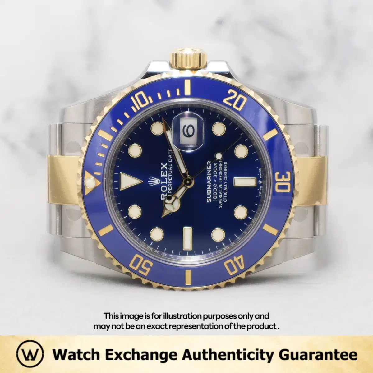 Rolex Submariner Sunburst 126613LB Blue