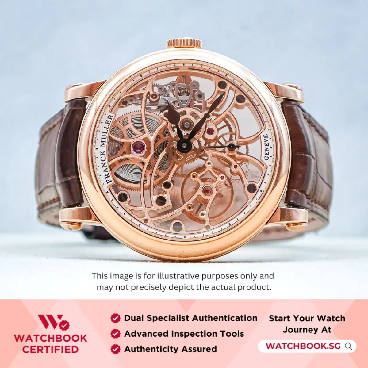 Franck Muller Round 7039 B S6 SQT Skeleton