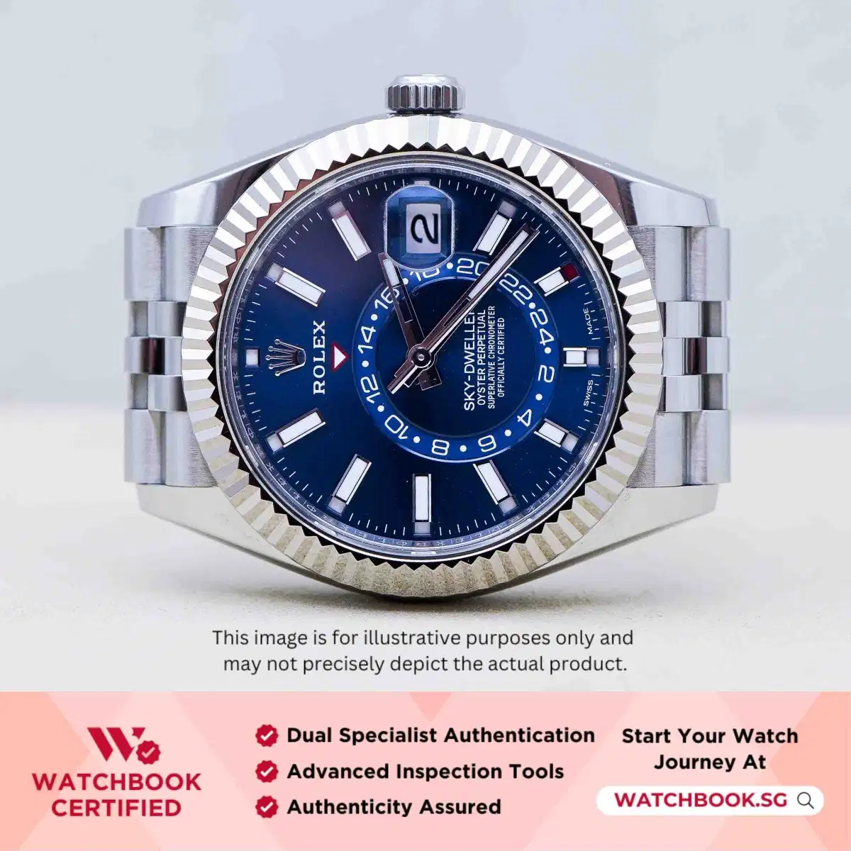 Rolex Sky Dweller 326934 Blue