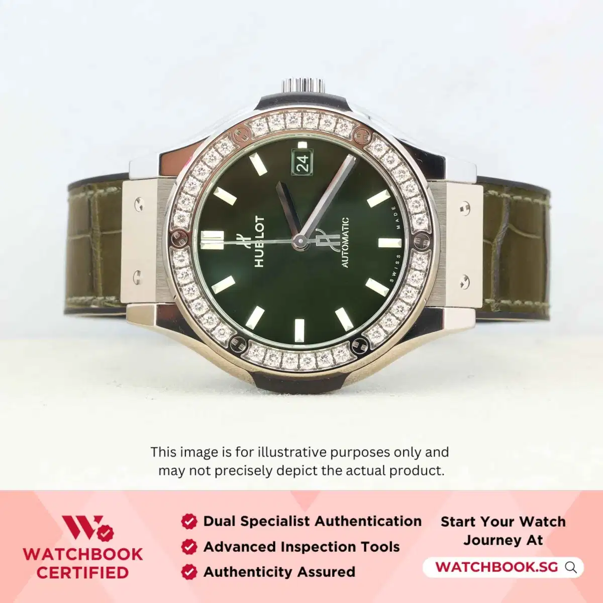 Hublot Classic Fusion 565.NX.8970.LR.1204 Green