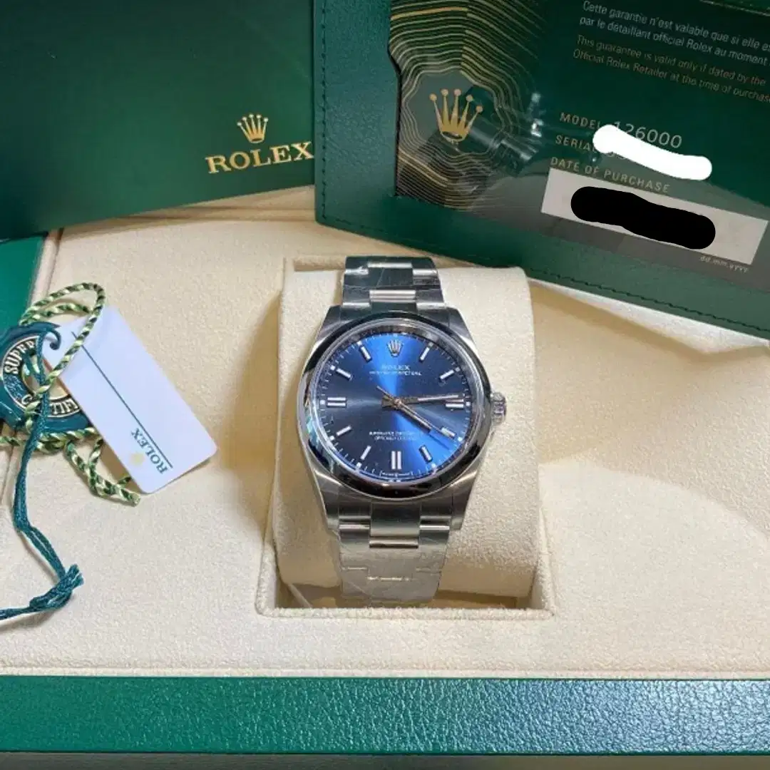 Rolex Datejust  126000 Blue Oyster