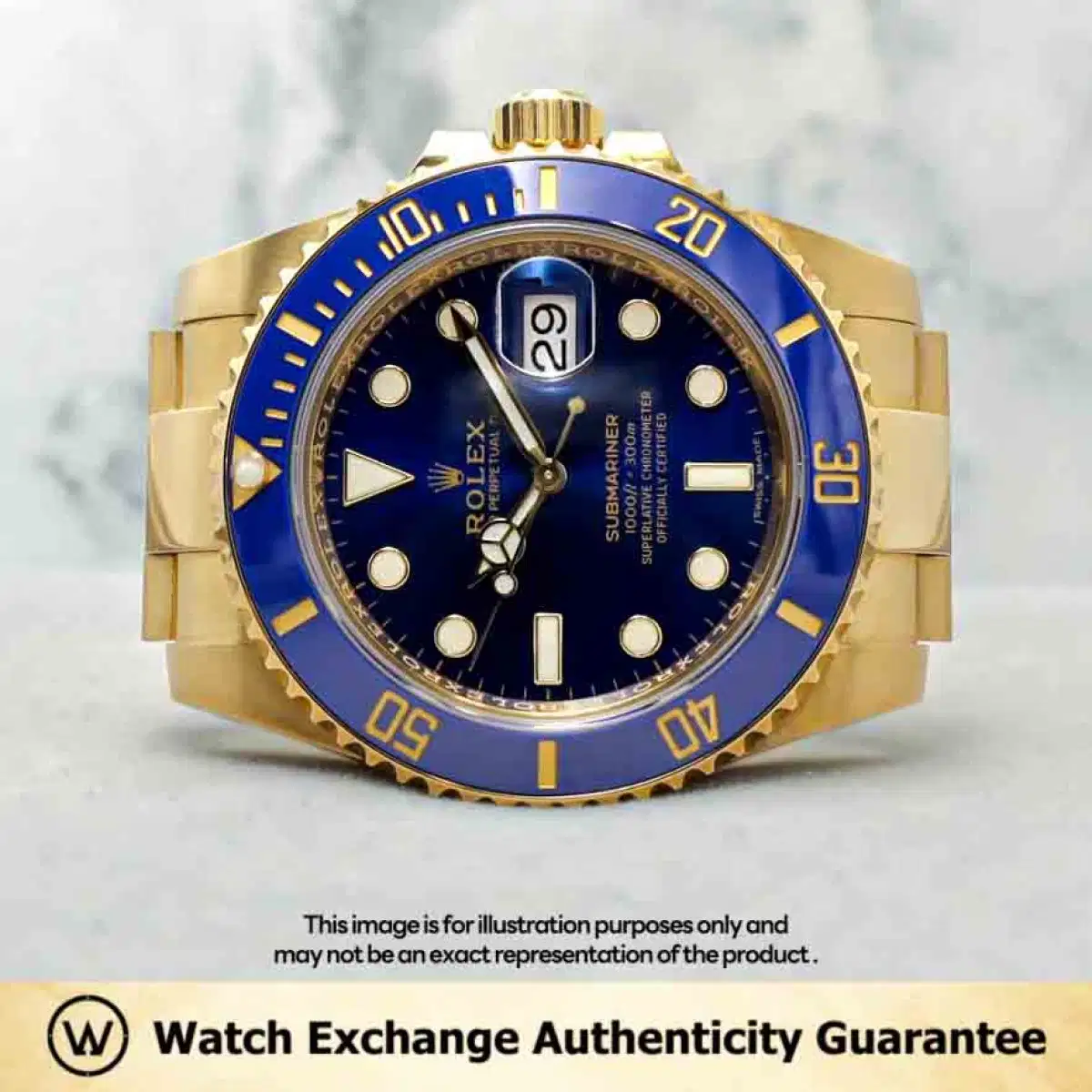 Rolex Submariner 116618LB Blue