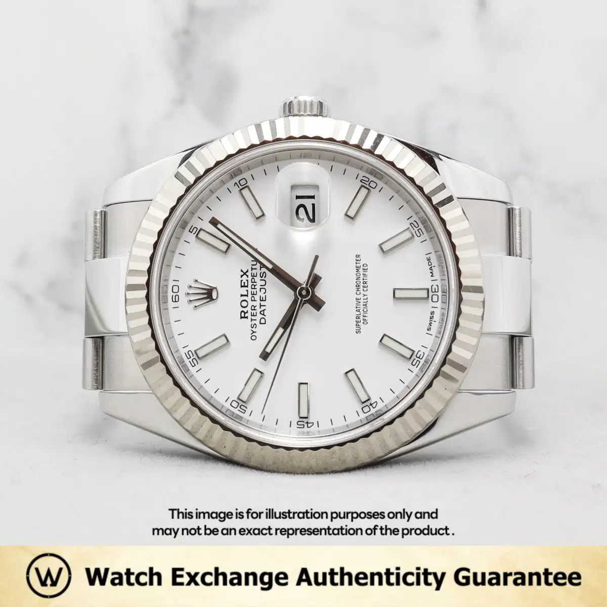 Rolex Datejust 126334 White