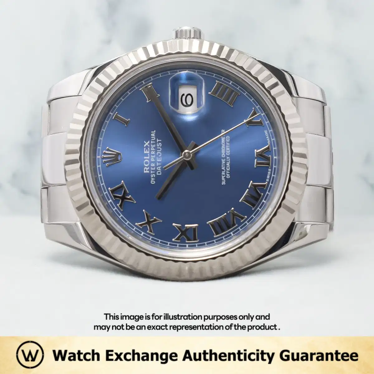 Rolex Datejust 116334 Blue Roman