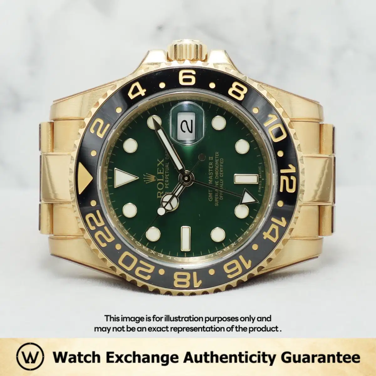 Rolex GMT Master II 116718LN Jade Green