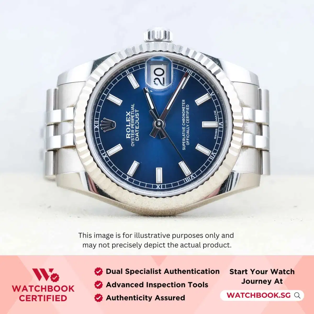 Rolex Datejust 178274 Blue