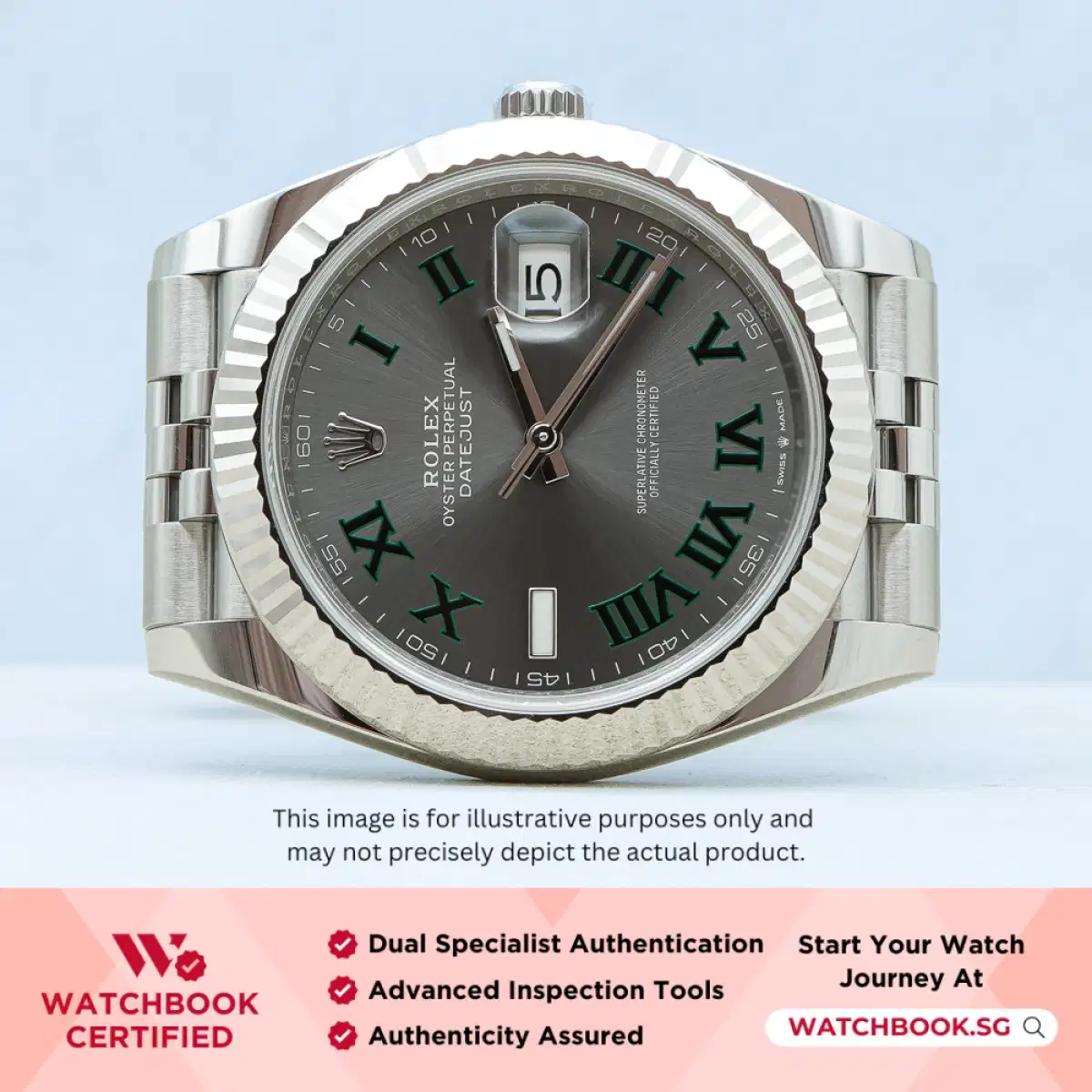 Rolex Datejust 126334 Wimbledon