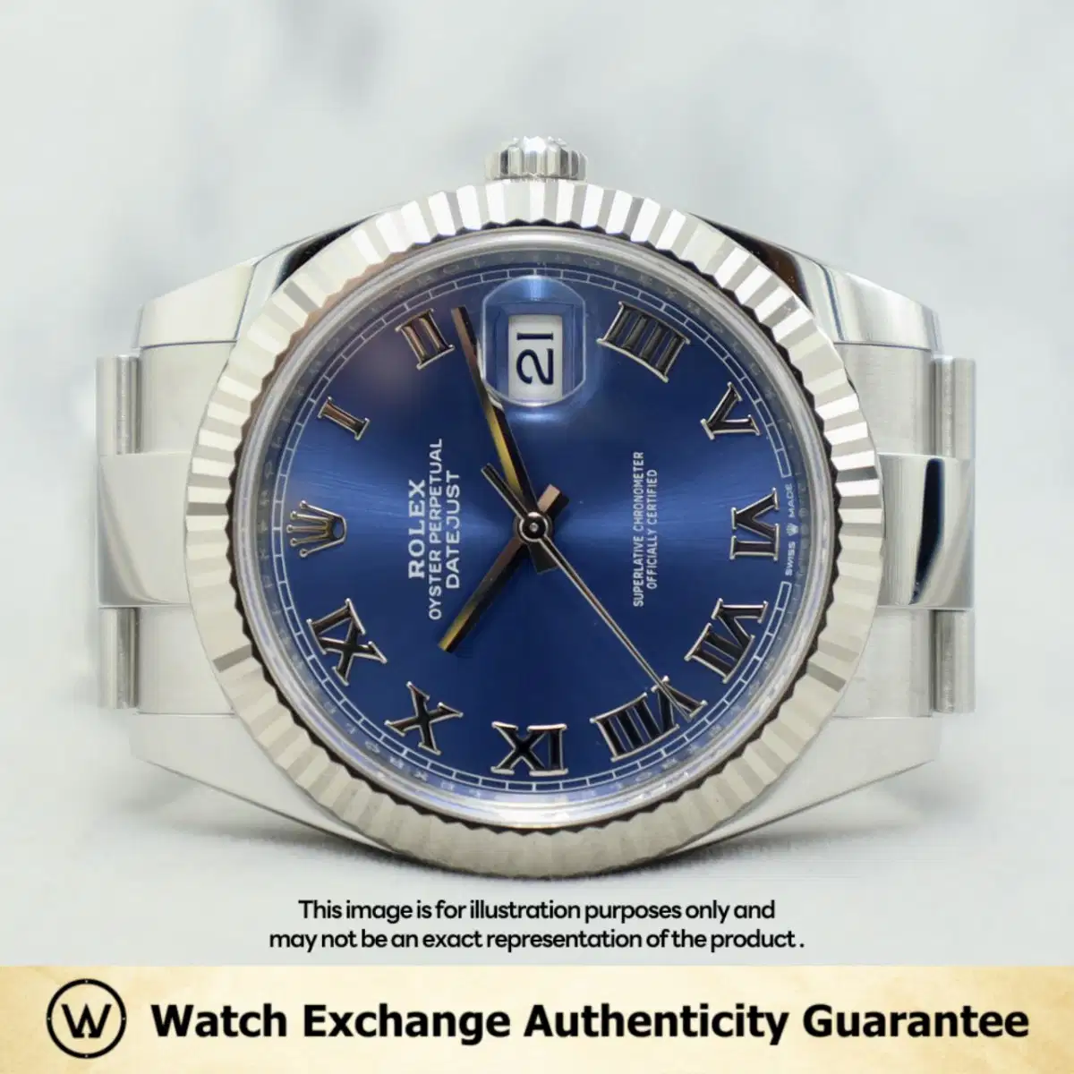 Rolex Datejust 126334 Blue Roman