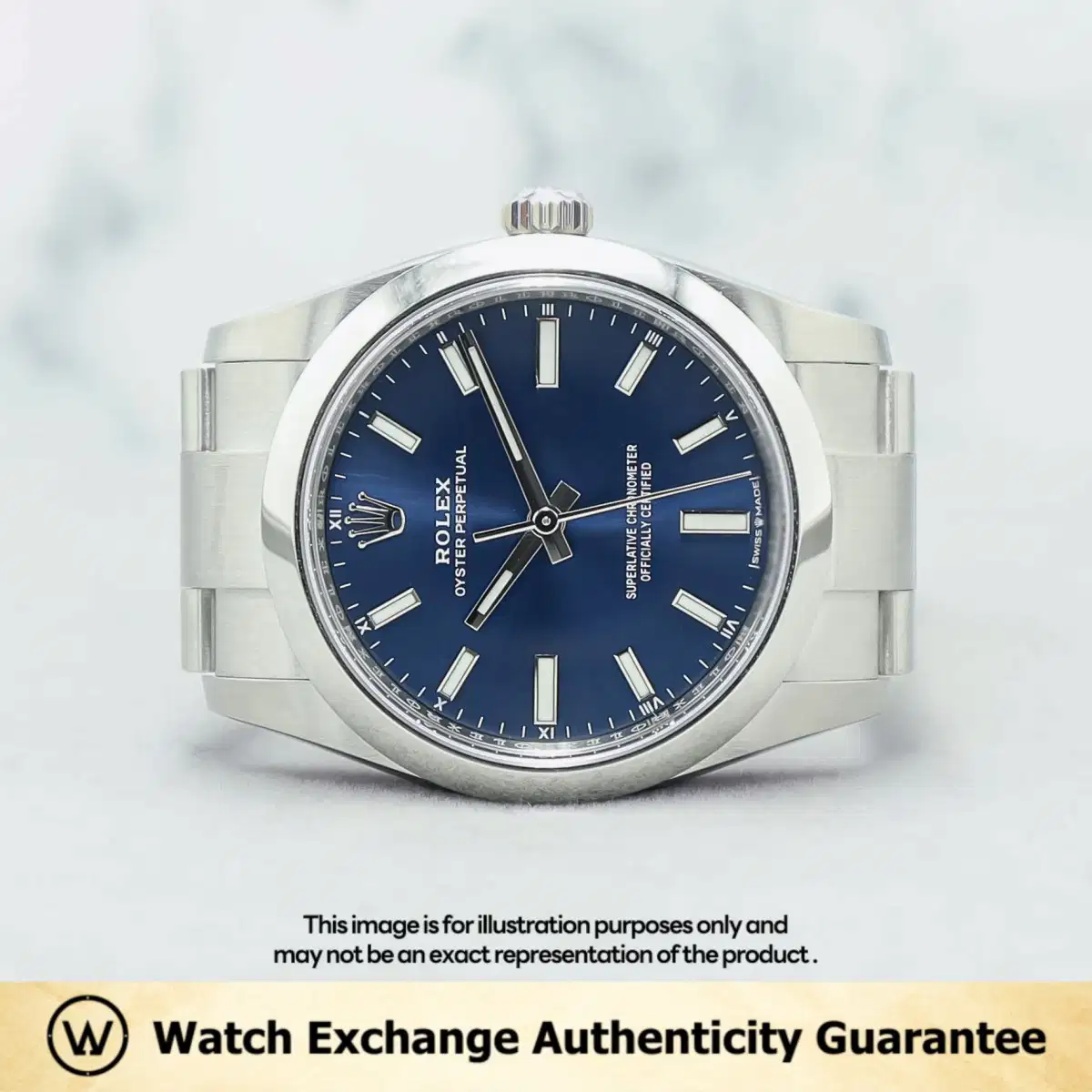 Rolex Oyster Perpetual 124200 Blue