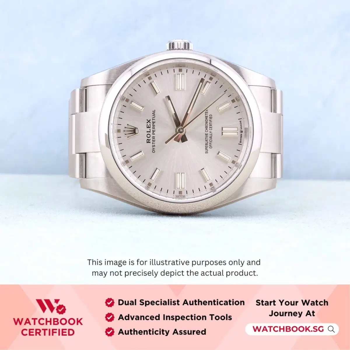 Rolex Oyster Perpetual 126000 Silver