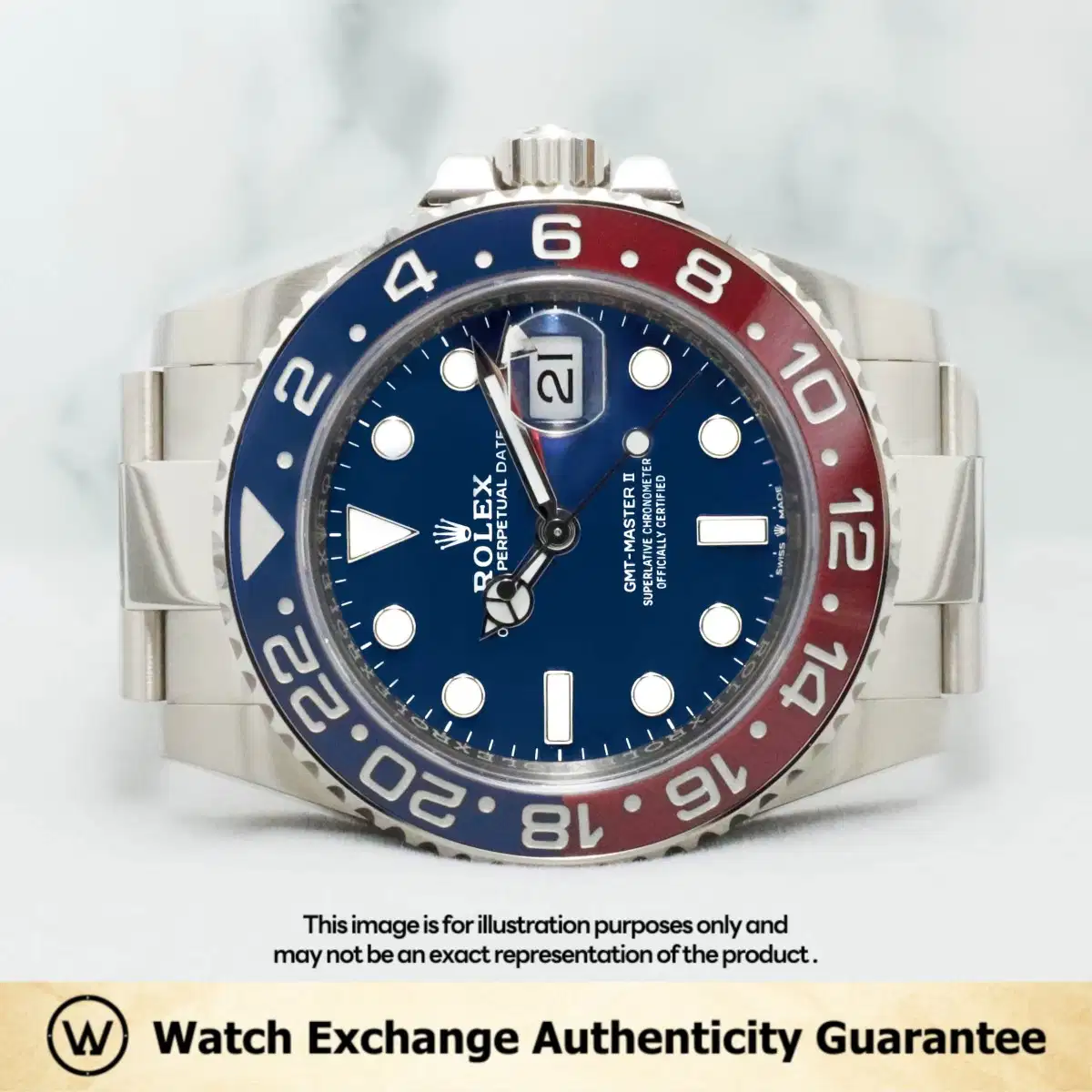 Rolex GMT Master II Pepsi 126719BLRO Blue