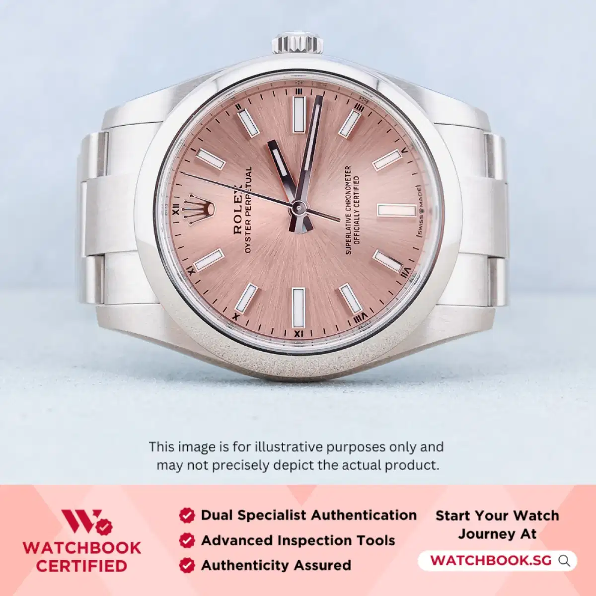 Rolex Oyster Perpetual 124200 Pink