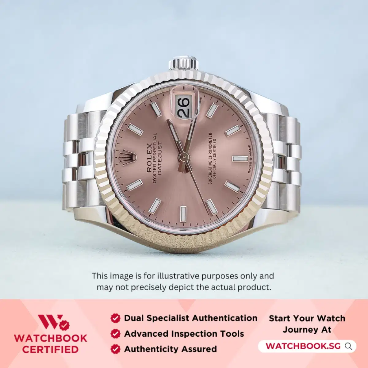 Rolex Datejust 278274 Pink