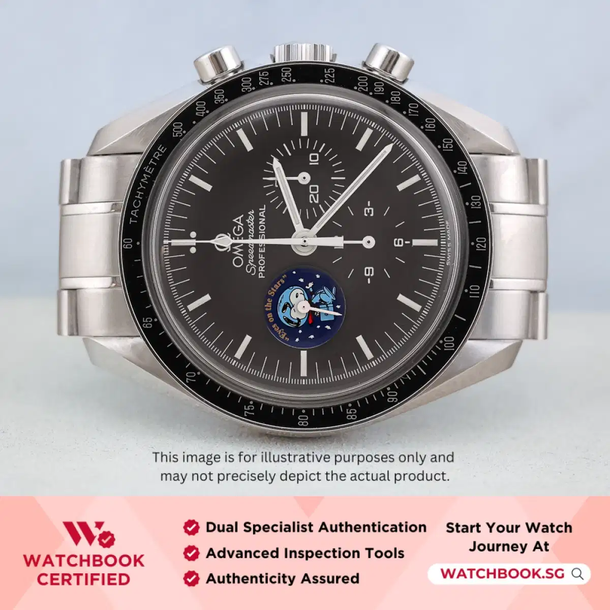 Omega Speedmaster Snoopy “Eyes on the Stars” 3578.51.00 Black