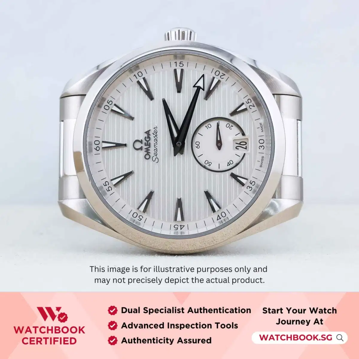 Omega Aqua Terra 150M 220.10.41.21.02.002 Silver