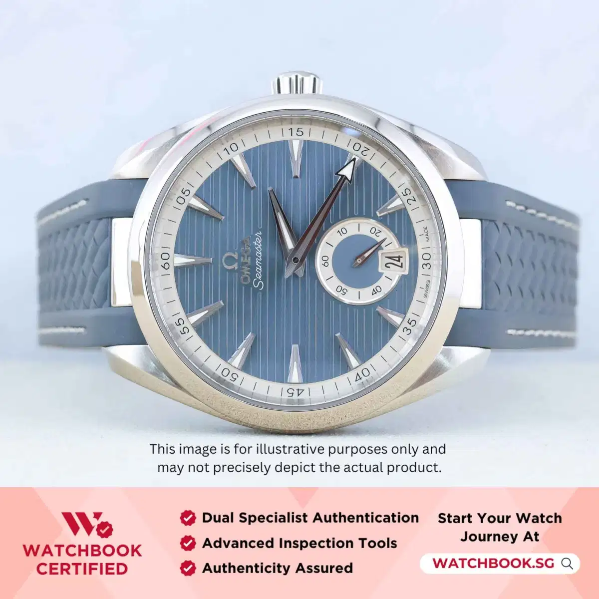 Omega Aqua Terra 220.12.41.21.03.005 Light Blue