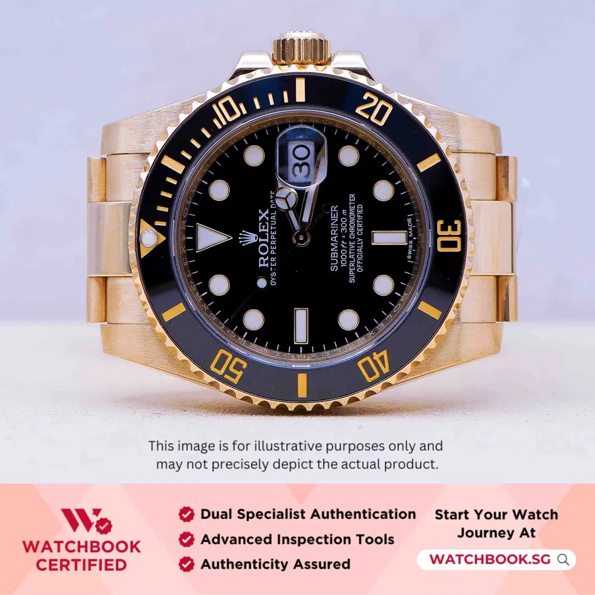 Rolex Submariner 116618LN Black