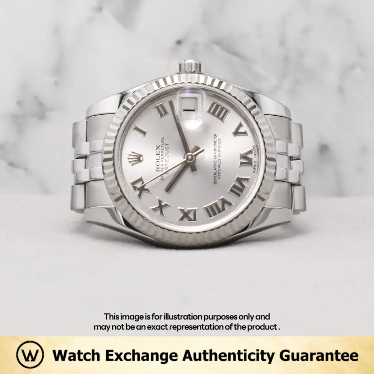 Rolex Datejust 178274 Silver Roman