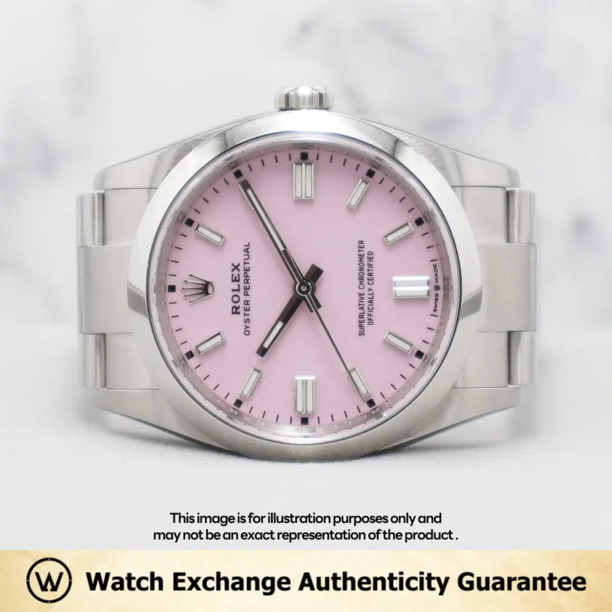 Rolex Oyster Perpetual 126000 Candy Pink