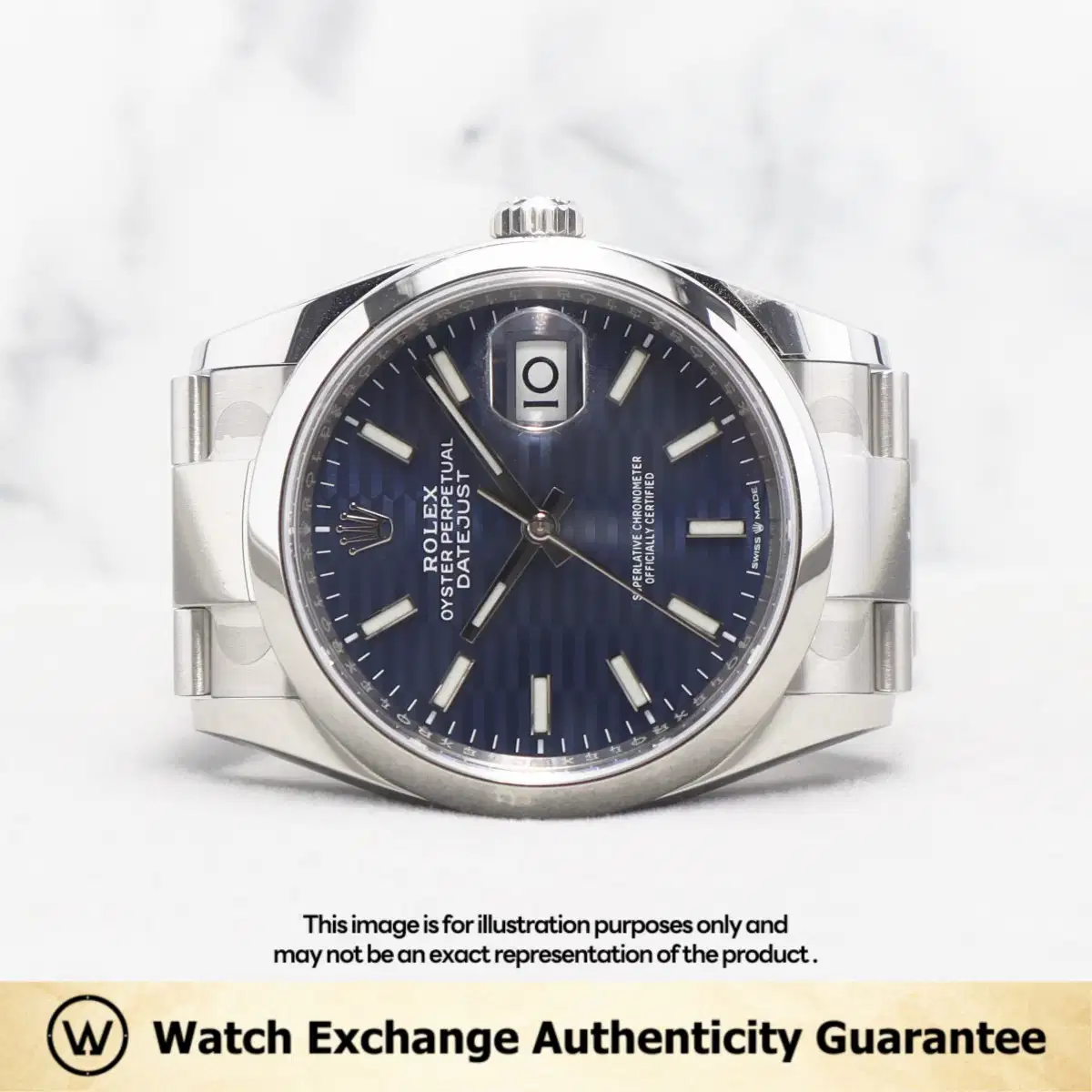 Rolex Datejust 126200 Blue Motif