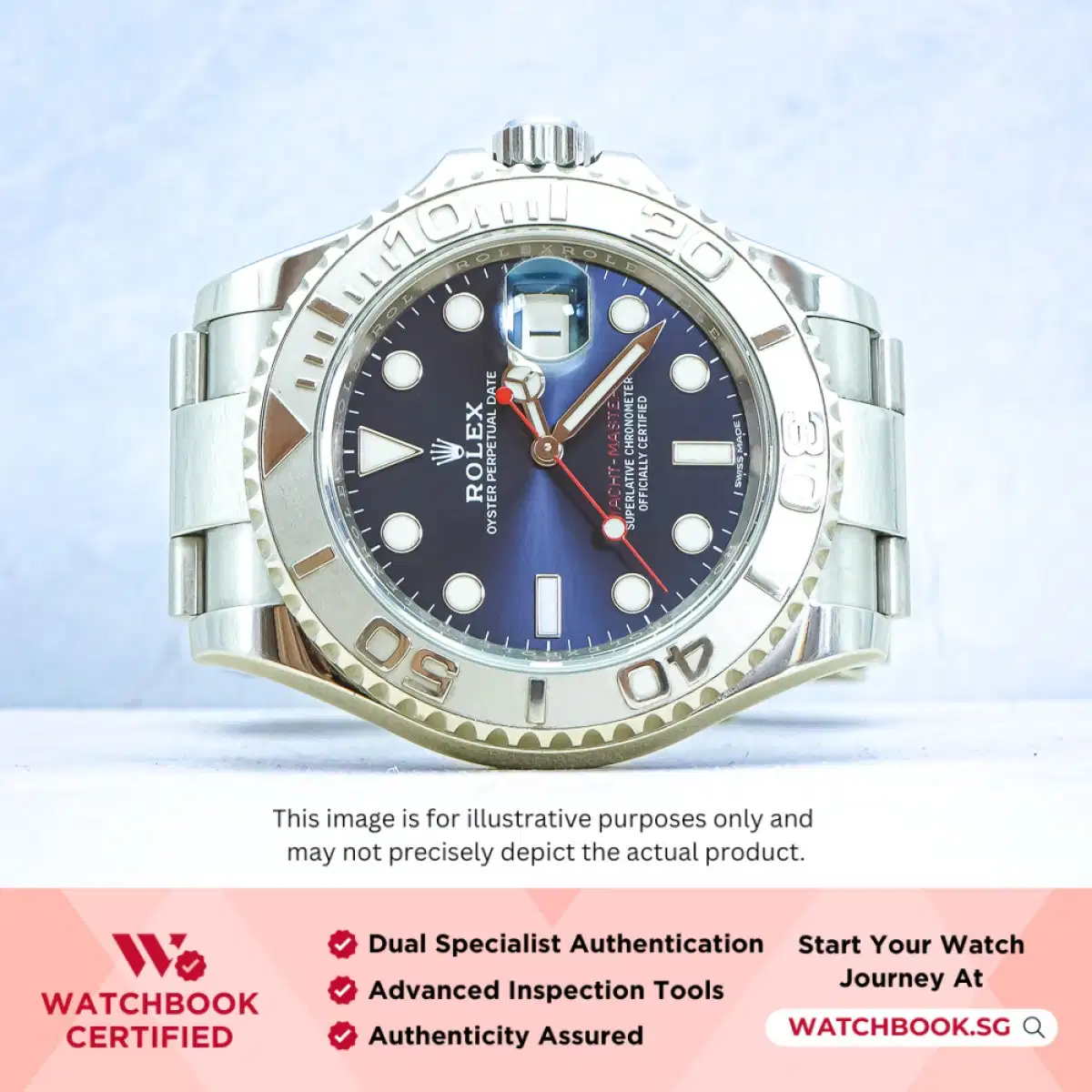 Rolex Yacht Master 116622 Blue