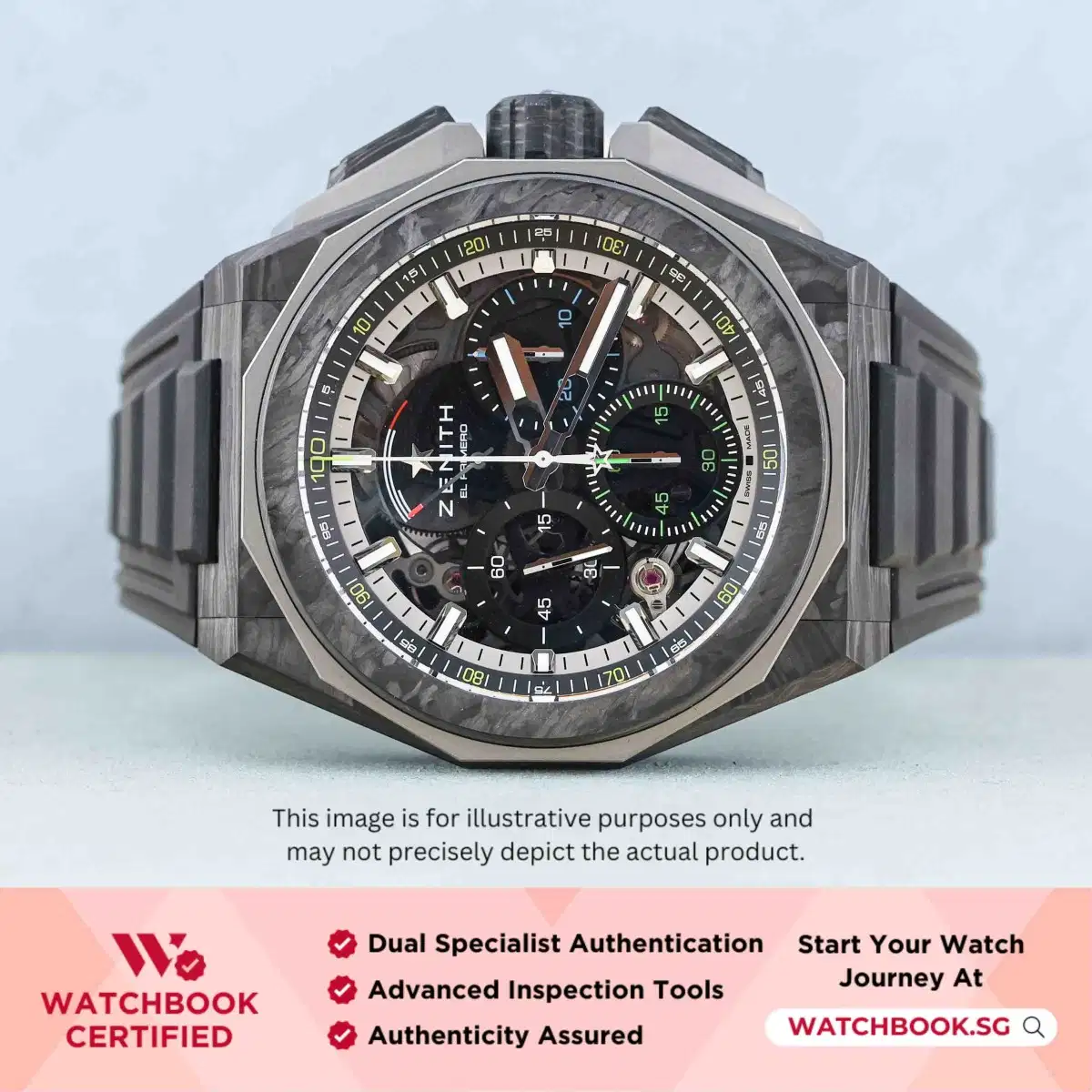 Zenith DEFY Extreme Carbon 10.9100.9004/22.I200 Skeleton