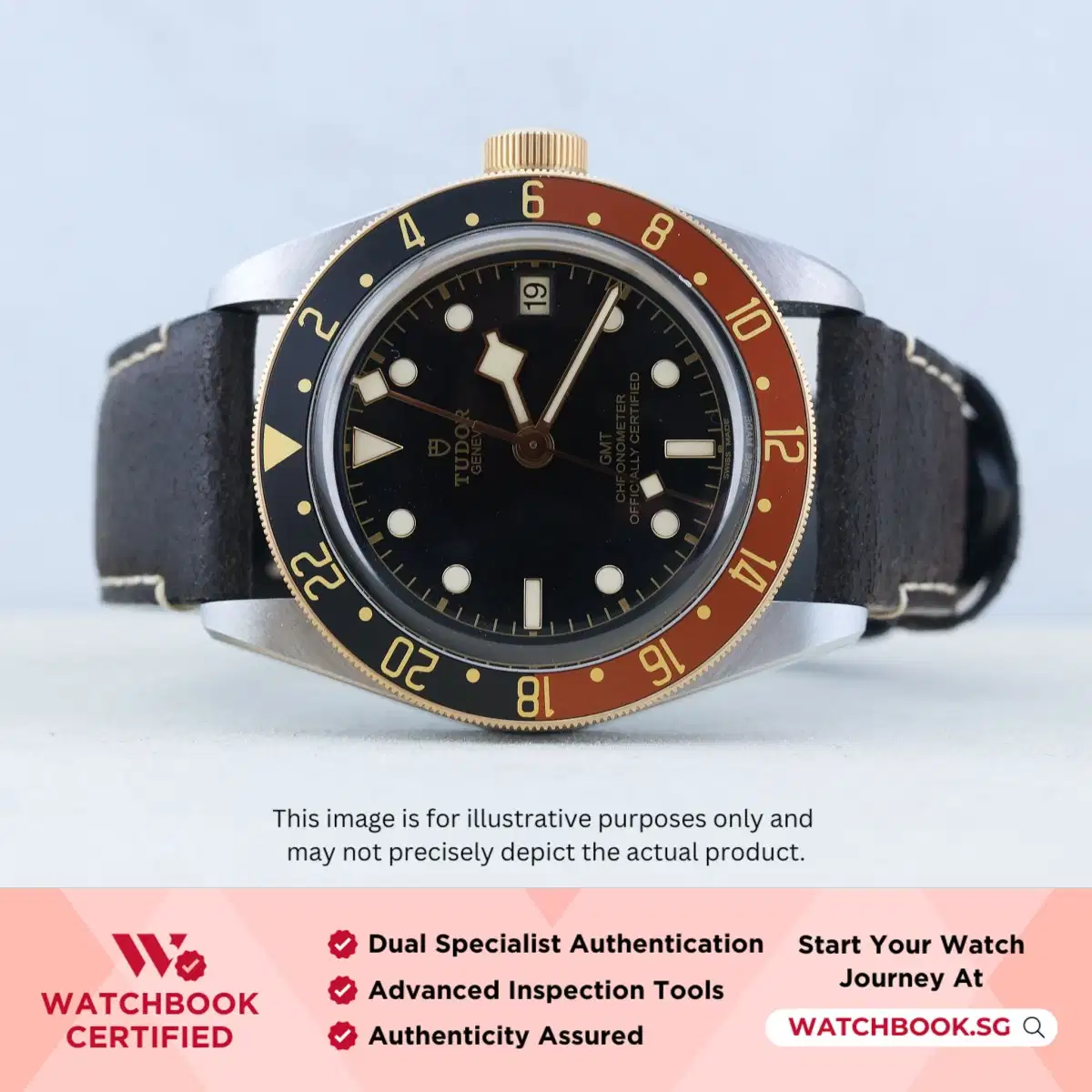 Tudor Black Bay GMT S&G Rootbeer 79833MN Black