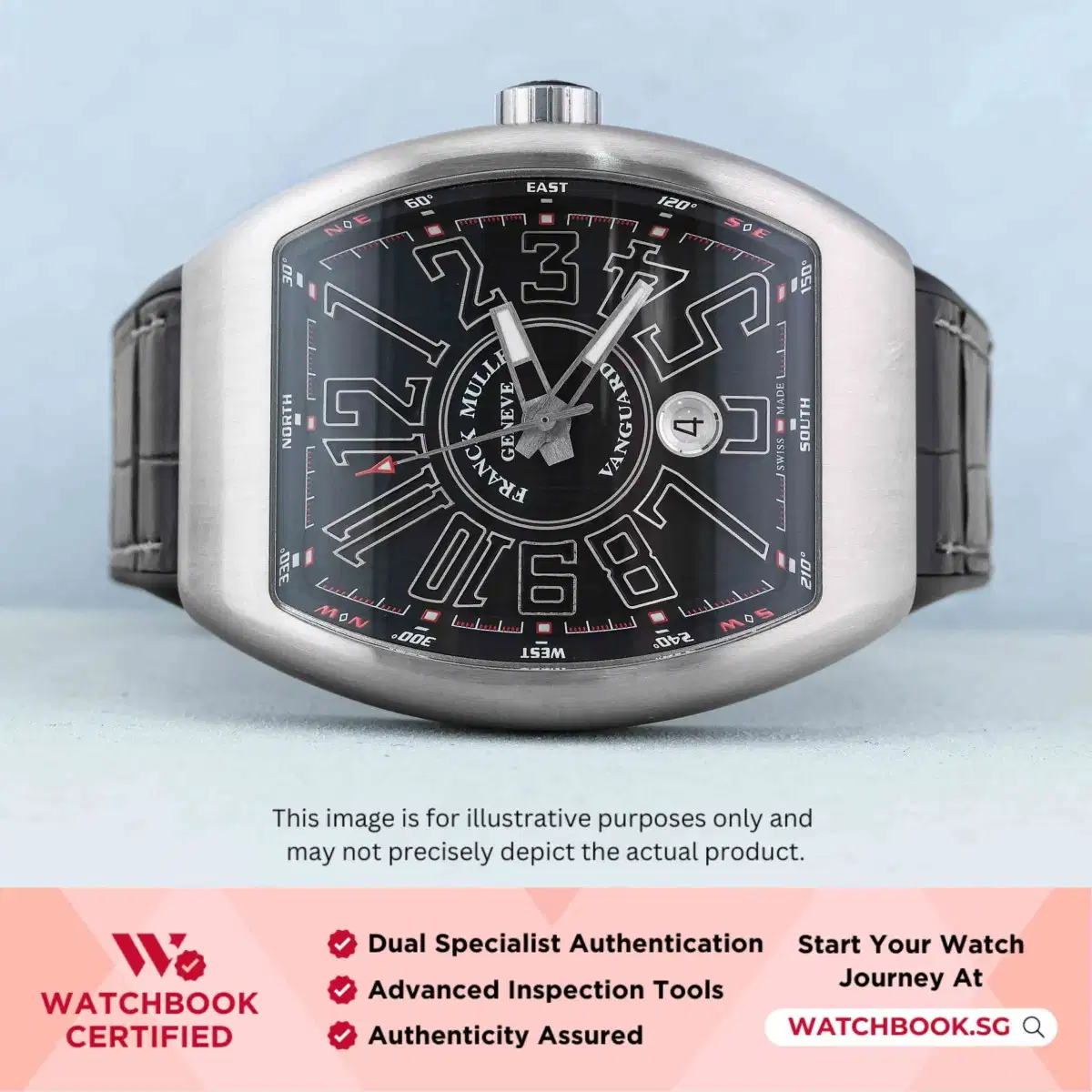 Franck Muller Vanguard V45 SC DT BR AC Black
