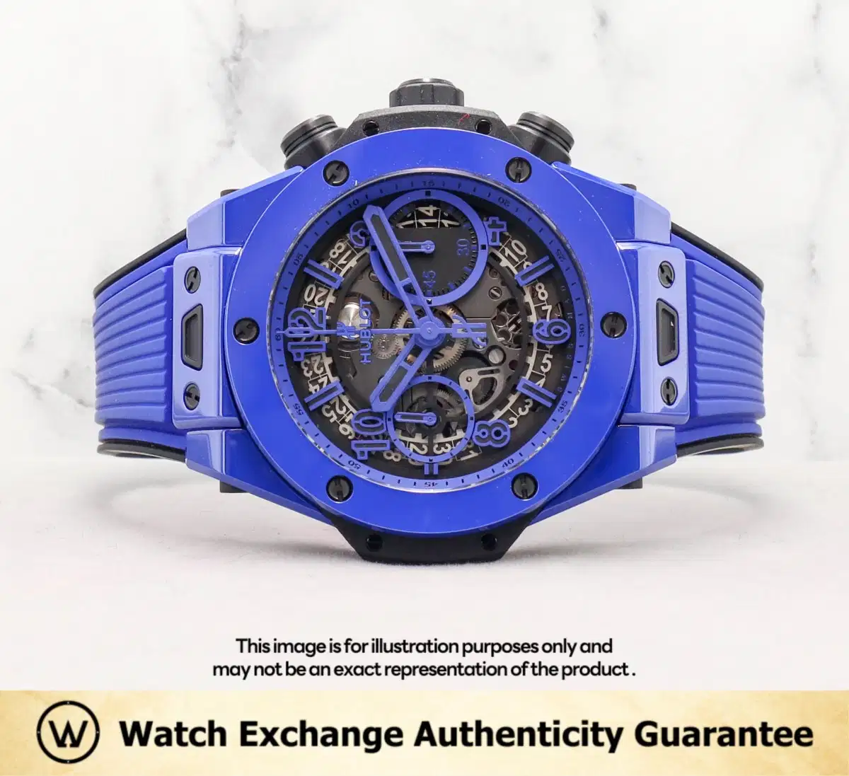 Hublot Big Bang 441.ES.5119.RX Blue and Matte Black Skeleton