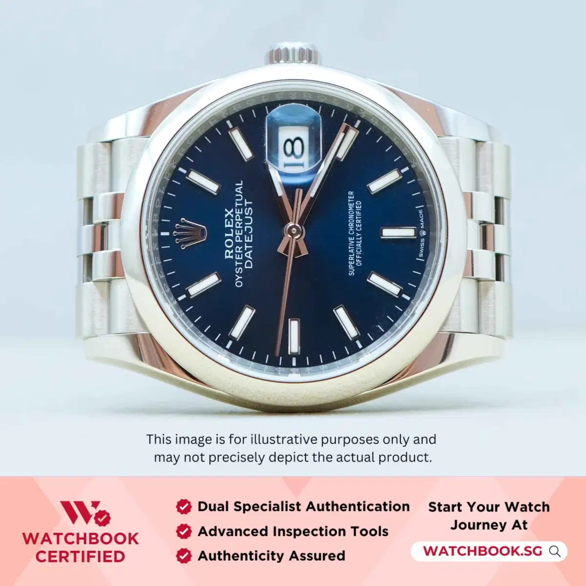 Rolex Datejust 126200 Blue