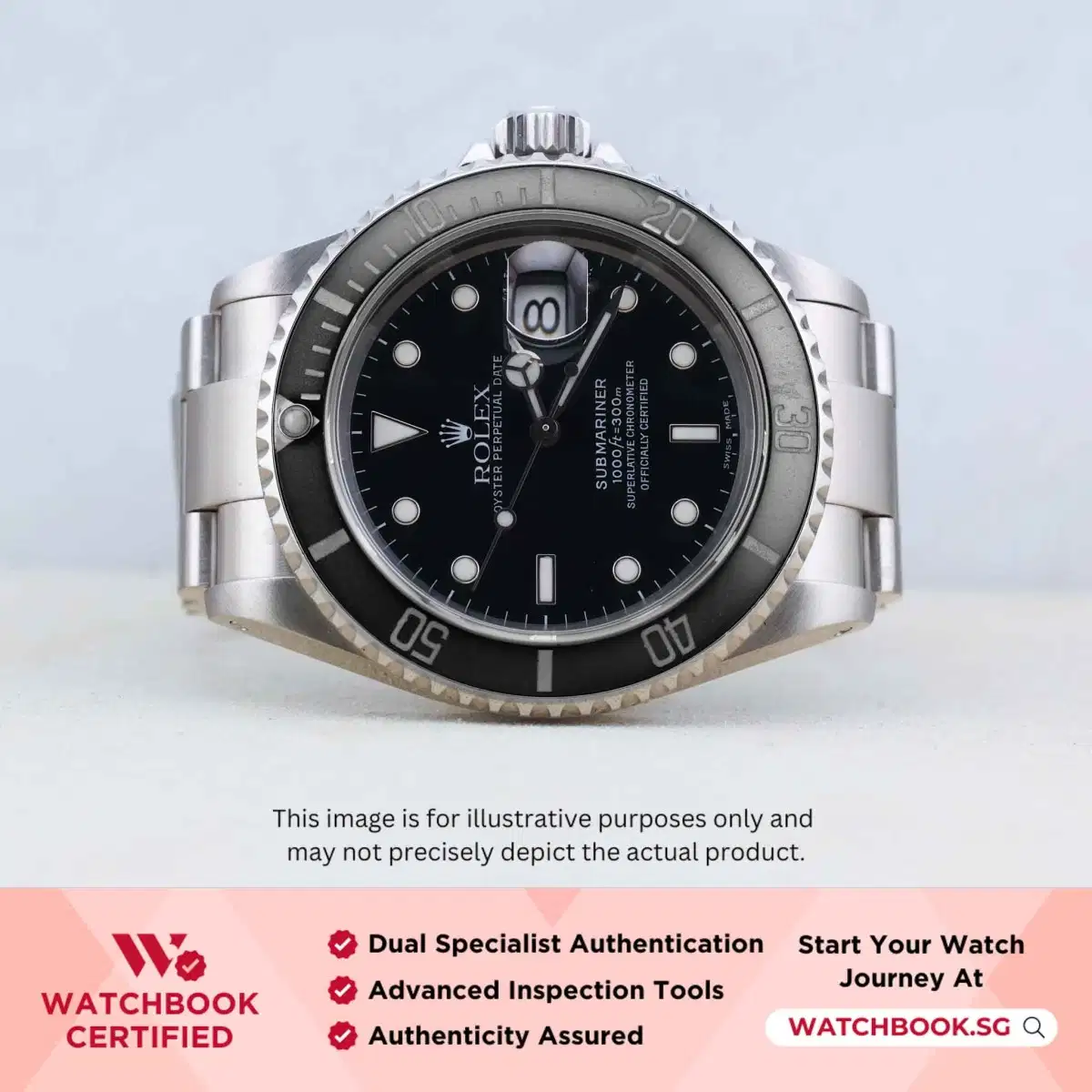 Rolex Submariner 16610 Black