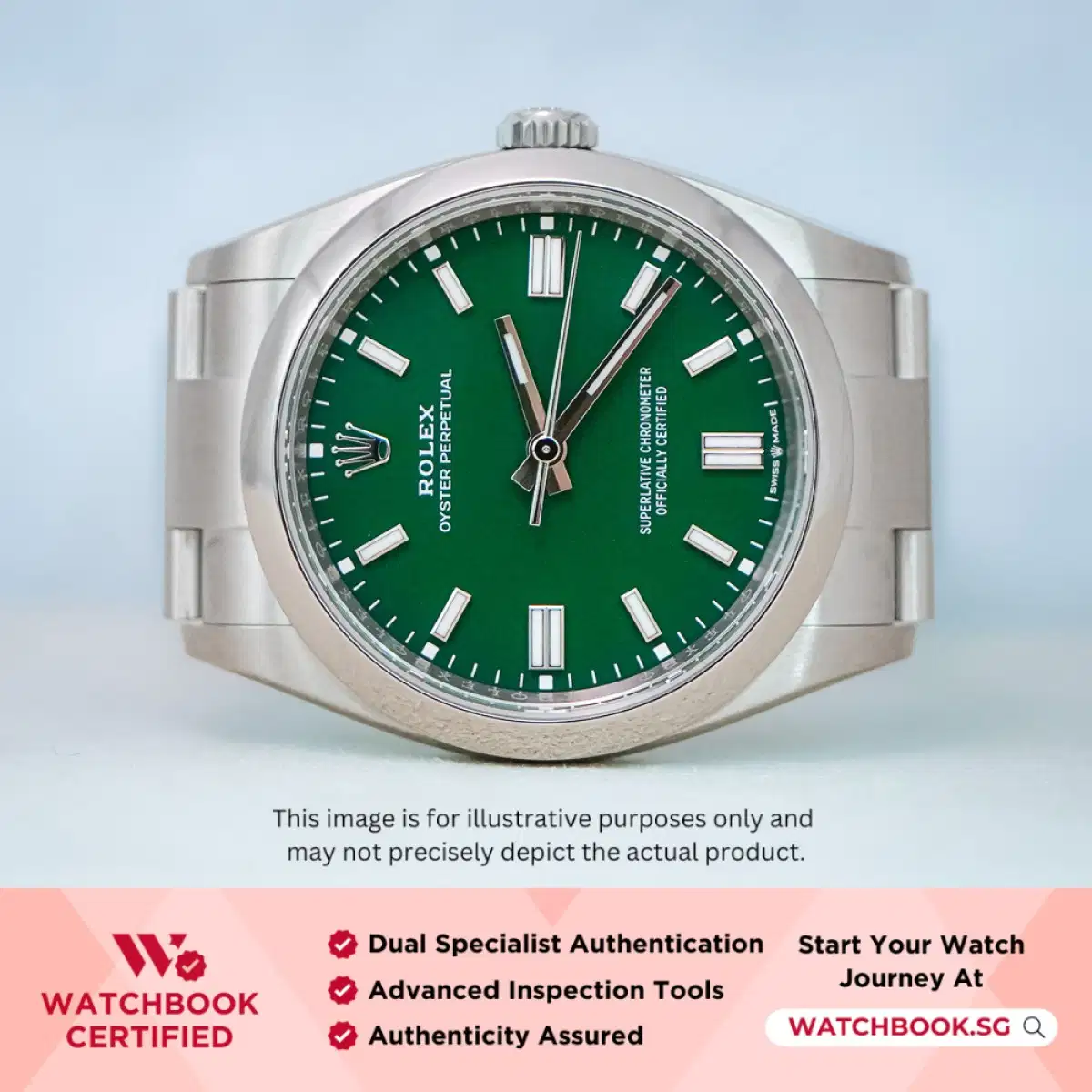 Rolex Oyster Perpetual 126000 Green