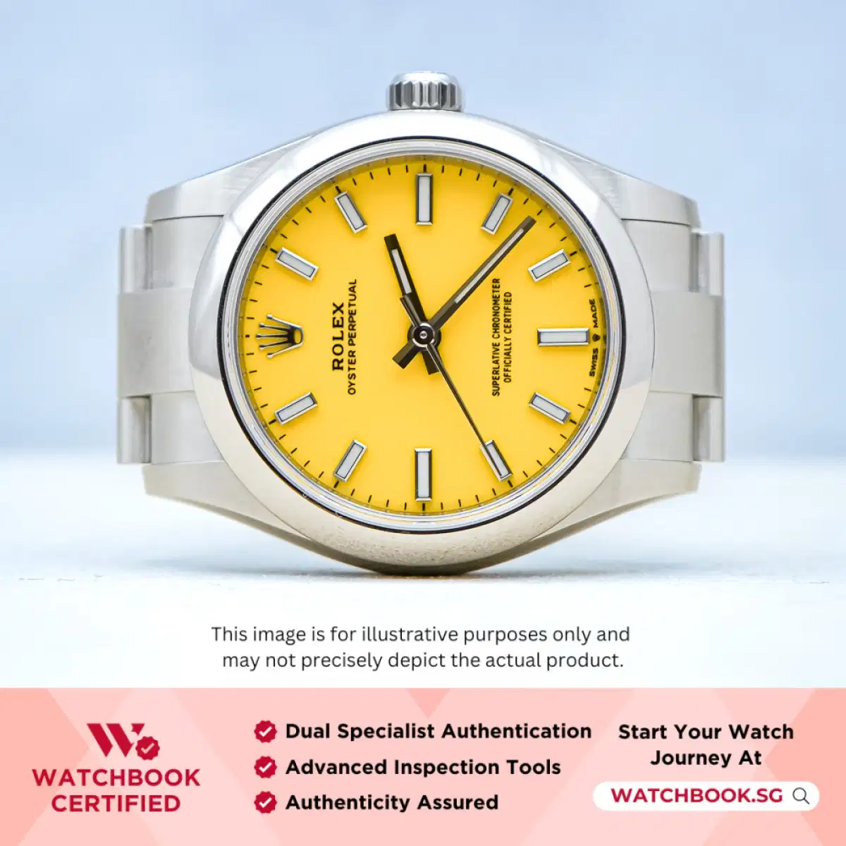 Rolex Oyster Perpetual 277200 Yellow