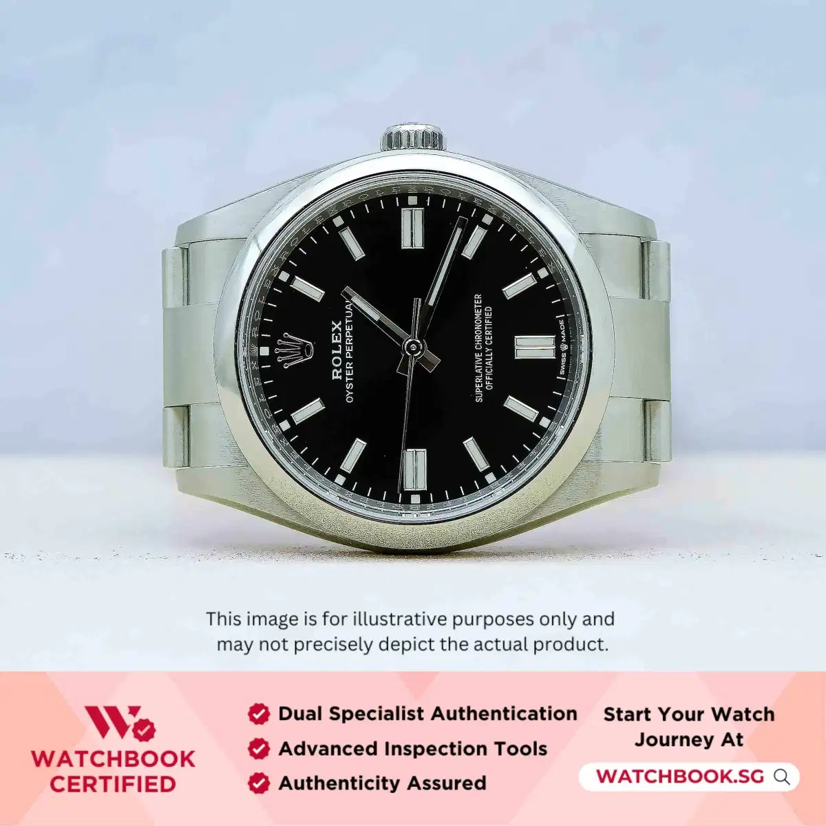 Rolex Oyster Perpetual 126000 Bright Black