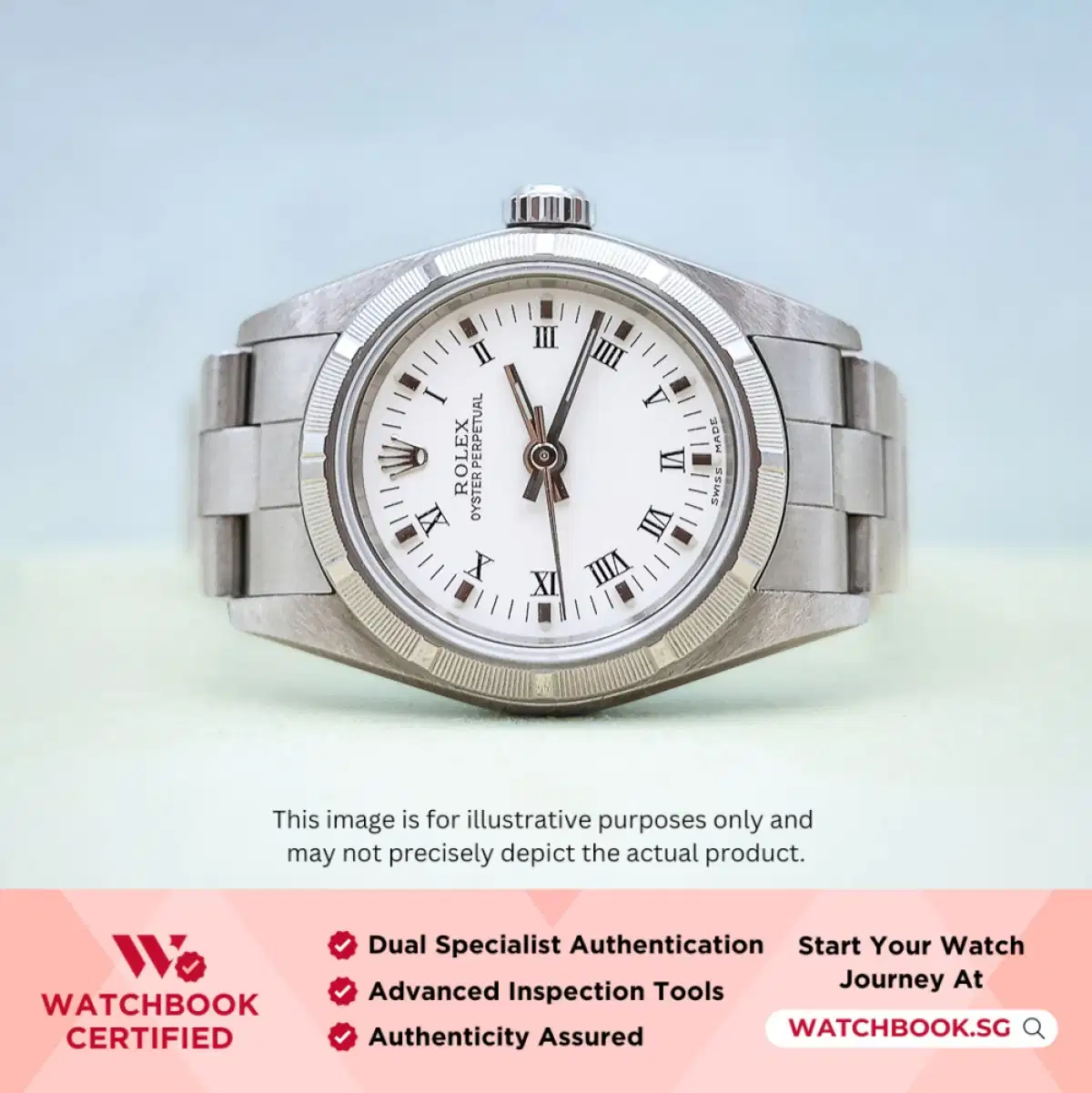 Rolex Oyster Perpetual 76030 White Roman