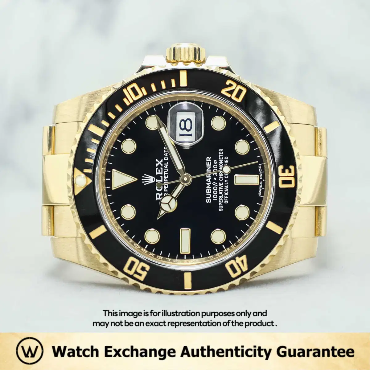 Rolex Submariner 116618LN Black