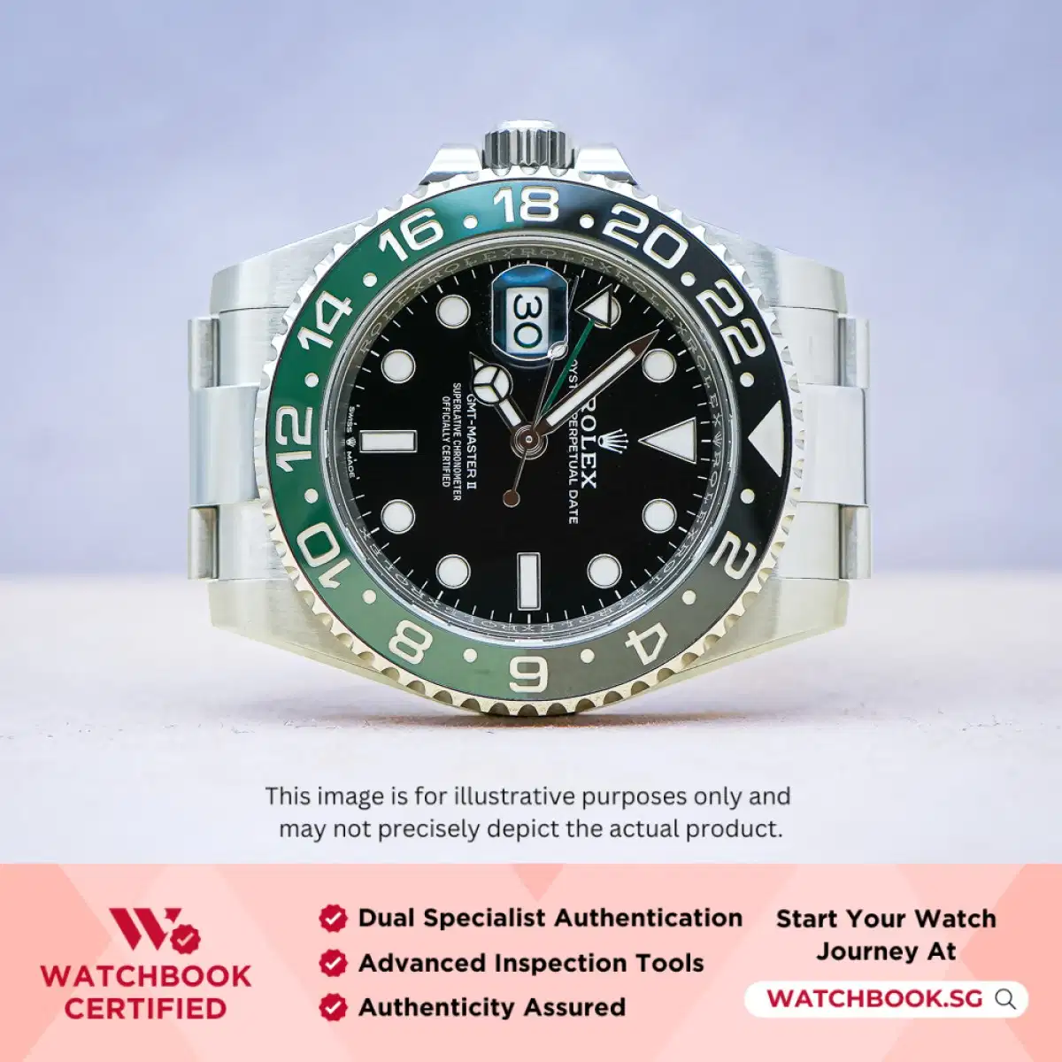 Rolex GMT Master II Sprite 126720VTNR Black