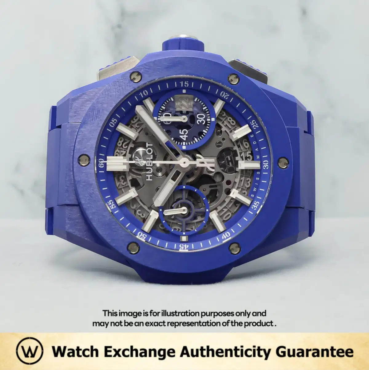 Hublot Big Bang Integral Blue Indigo 451.EX.5129.EX Skeletonized