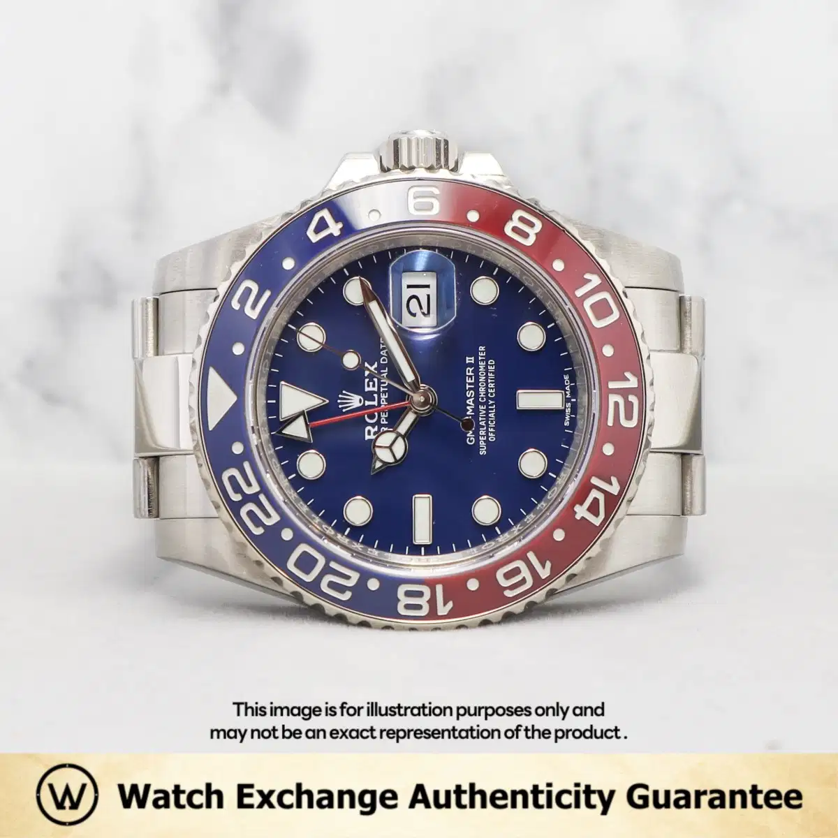 Rolex GMT Master II Pepsi 116719BLRO Blue