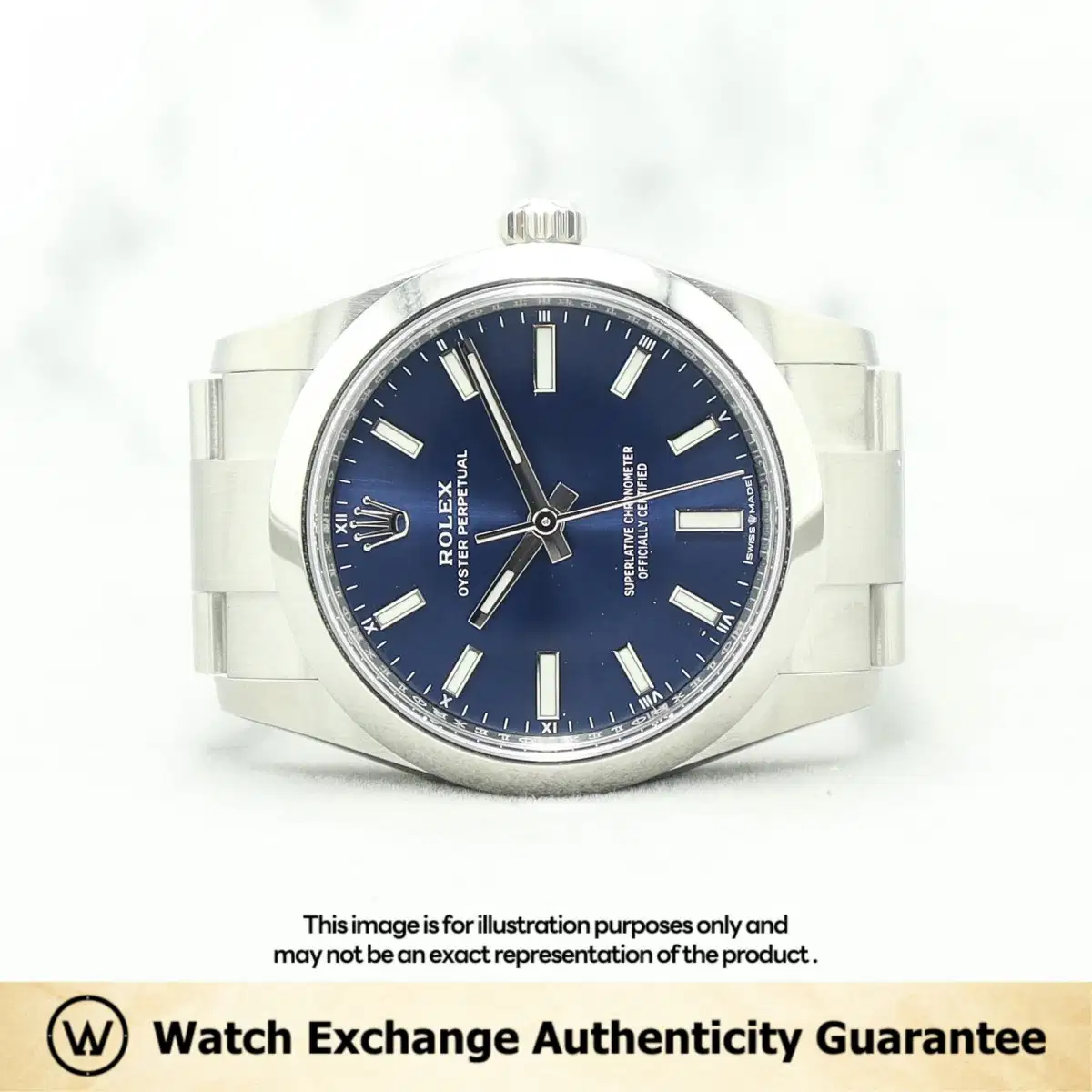 Rolex Oyster Perpetual 124200 Blue