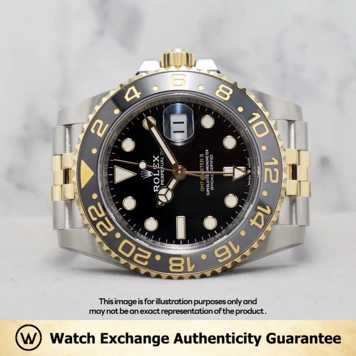 Rolex GMT Master II Guinness 126713GRNR Black