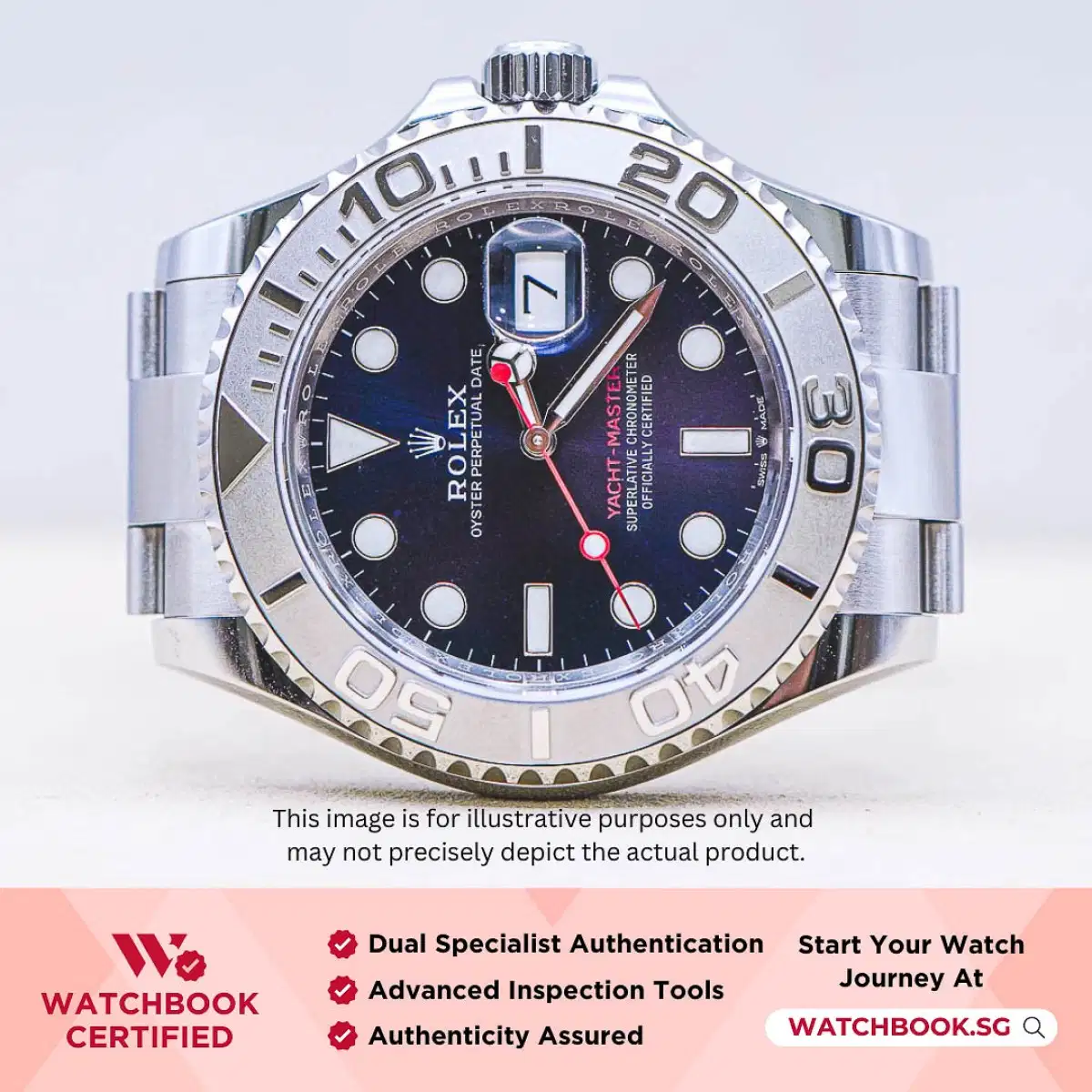 Rolex Yacht Master 126622 Blue