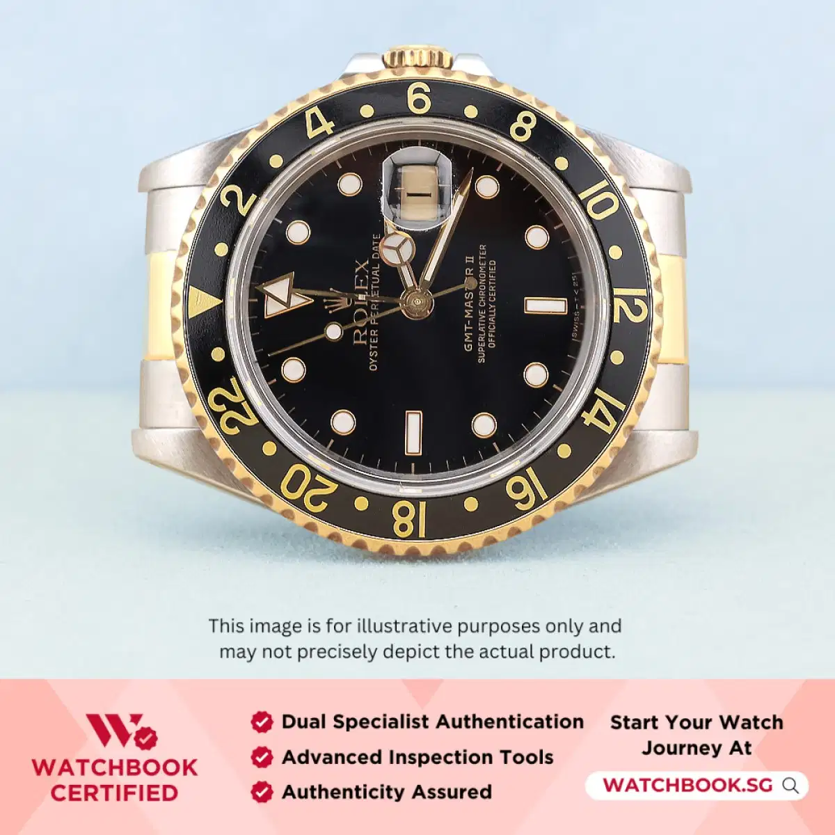 Rolex GMT Master II 16713 Black