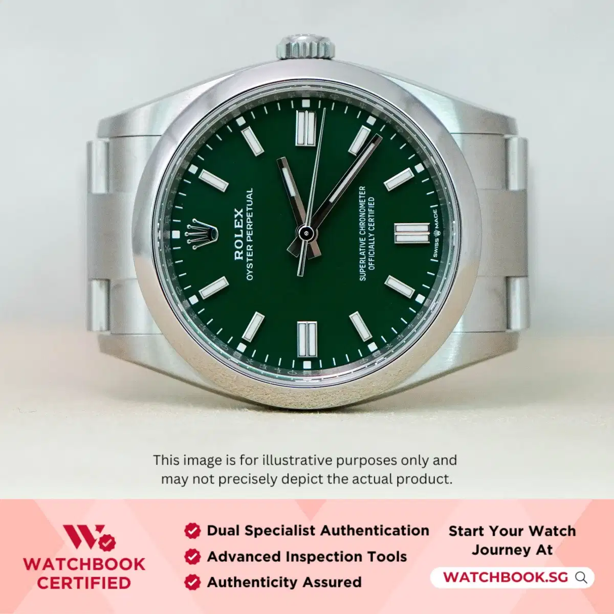 Rolex Oyster Perpetual 126000 Green