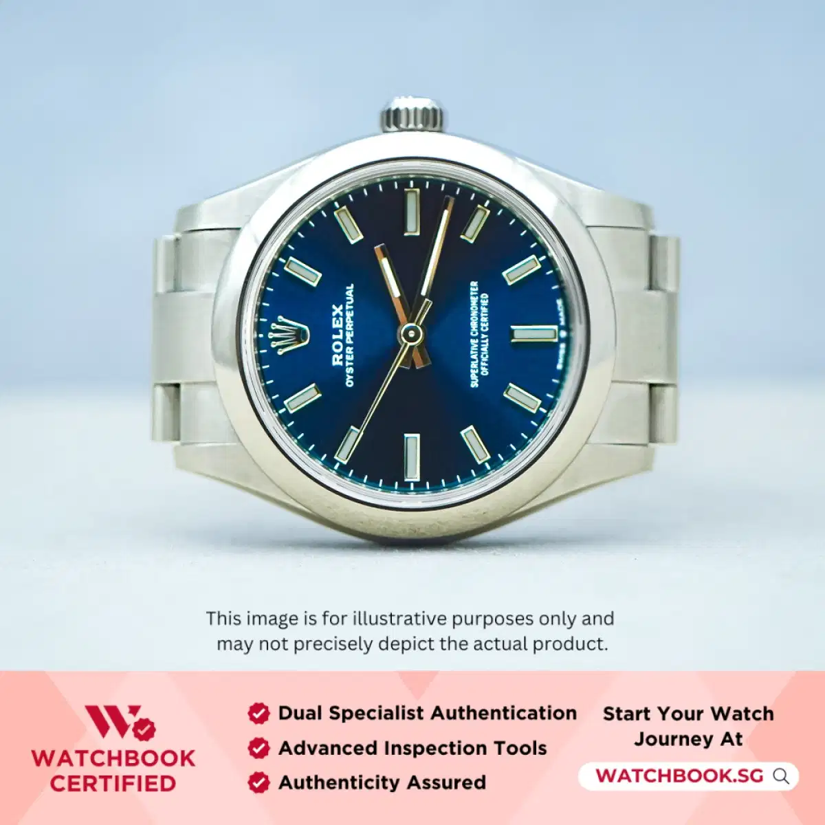Rolex Oyster Perpetual 277200 Bright Blue