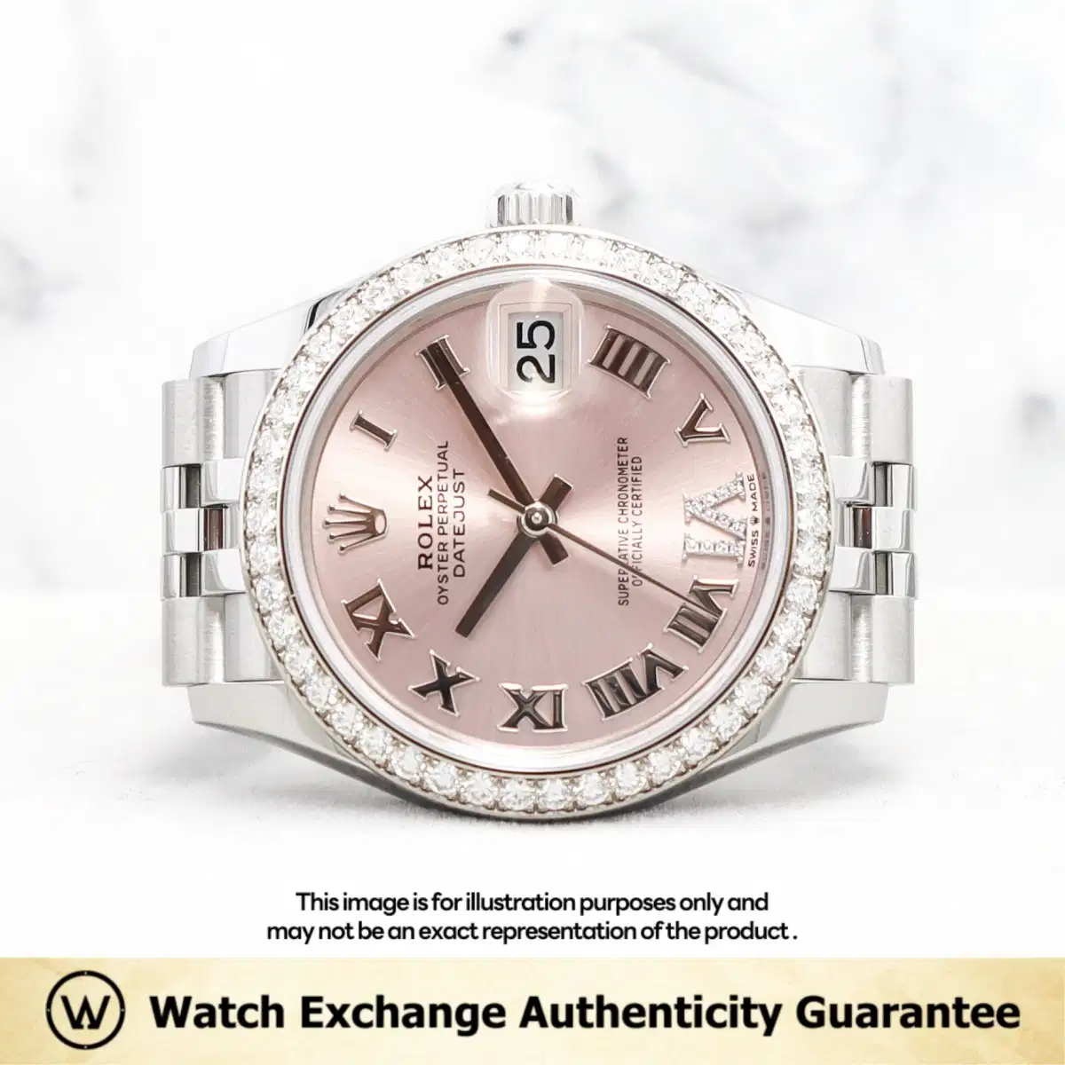 Rolex Datejust 278384RBR Pink w VI Diamond