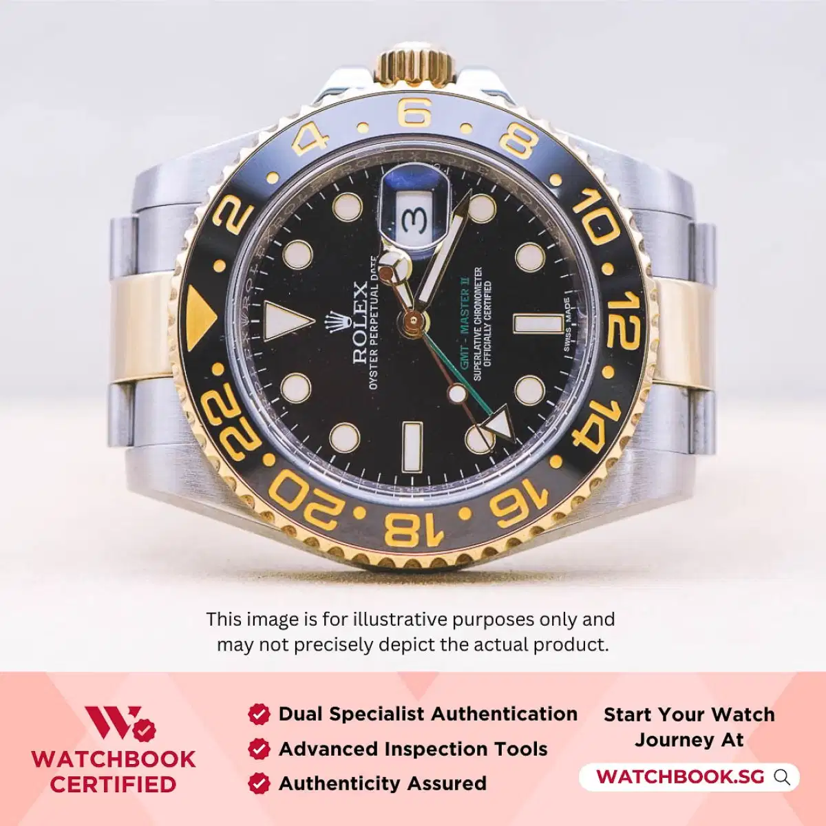 Rolex GMT Master II 116713LN Black